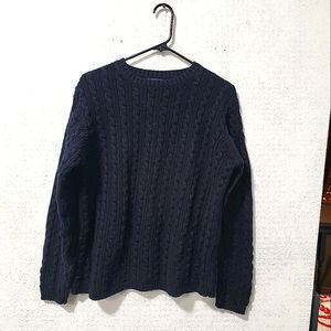 Lands End sweater Large.